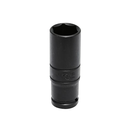 Urrea 1/2" drive 6-pt thin-wall deep impact socket 1" 7332HD
